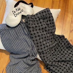 Bundle of 2 Pajama/lounge pants, pockets.
